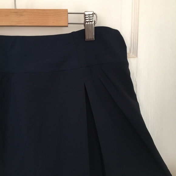 Pleated athletic skort - Navy - Picture 2 of 6